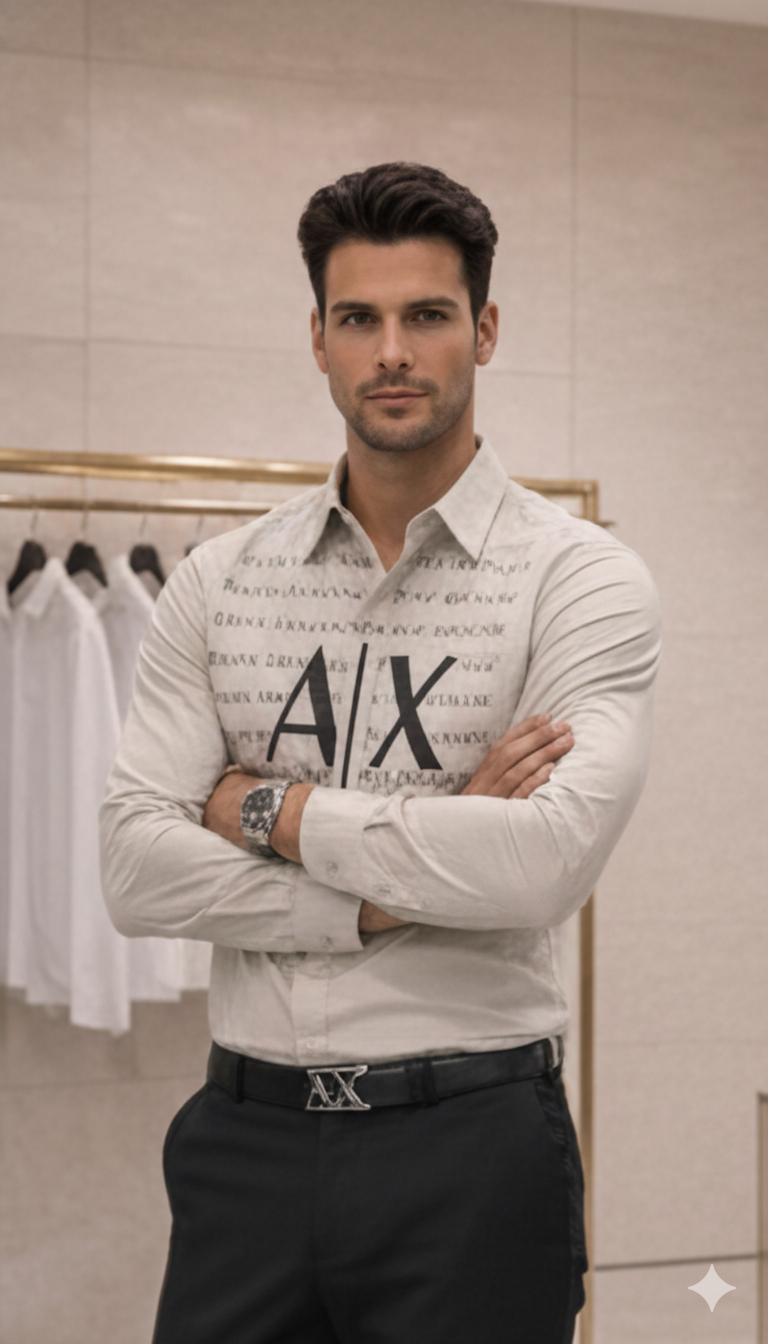 Armani Exchange Premium Quality Men’s Shirt - Image 4